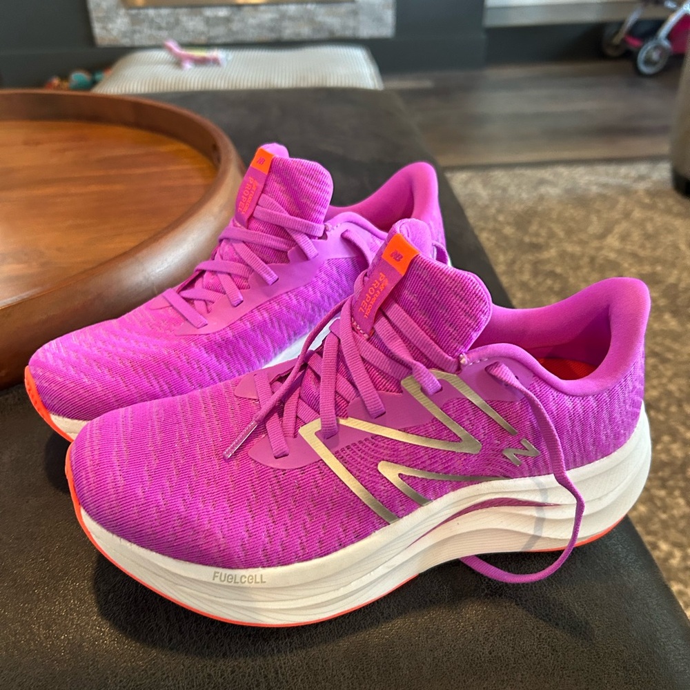 New Balance Women's Vibrant Pink FuelCell Running Sneakers